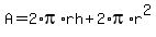 A+=+2%2Api%2Arh+%2B+2%2Api%2Ar%5E2