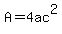 A+=+4ac%5E2