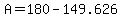 A+++=+180+-+149.626