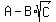 A-B%2Asqrt%28C%29