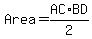 Area+=+AC%2ABD%2F2