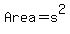 Area+=+s%5E2