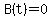 B%28t%29=0