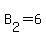 B[2]=6