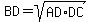 BD+=+sqrt%28AD%2ADC%29