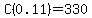 C%280.11%29=330