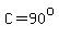 C=90^o