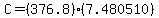 C+=+%28376.8%29%2A%287.480510%29