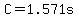 C+=+1.571s