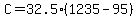 C+=+32.5%281235+-+95%29