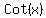 Cot(x)