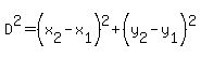 D%5E2=%28x%5B2%5D-x%5B1%5D%29%5E2%2B%28y%5B2%5D-y%5B1%5D%29%5E2