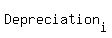 Depreciation[i]