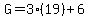 G=3%2819%29%2B6