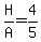 H/A=4/5
