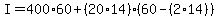 I+=+400+%2A+60+%2B+%2820+%2A+14%29%2860+-+%282+%2A+14%29%29
