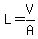 L+=+V+%2F+A