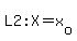 L2%3A+X=x%5Bo%5D