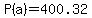 P%28a%29+=+400.32