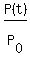 P%28t%29%2FP%5B0%5D