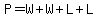 P+=+W+%2B+W+%2B+L+%2B+L
