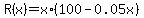 R%28x%29=x%2A%28100-0.05x%29