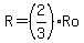 R+=+%282%2F3%29Ro