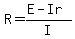 R+=+%28E+-+Ir%29%2FI