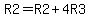 R2+=+R2+%2B+4R3
