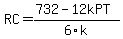 RC=%28732-12kPT%29%2F6k