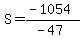 S=%28-1054%29%2F%28-47%29