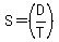 S=%28D%2FT%29