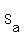 S[a]