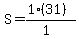 S=%281%2831%29%29%2F%281%29