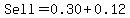 Sell=0.30+0.12