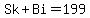 Sk%2BBi=199.00