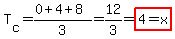 T%5Bc%5D=%280%2B4%2B8%29%2F3=12%2F3=highlight%284=x%29