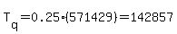 T%5Bq%5D=0.25%28571429%29=142857