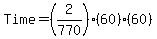 Time+=+%282%2F770%29%2860%29%2860%29