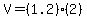 V+=+%281.2%29%2A%282%29