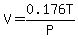 V+=+0.176T%2FP