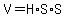 V+=+H+%2A+S+%2A+S