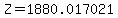 Z=1880.017021