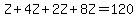Z + 4Z + 2Z + 8Z = 120
