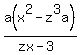 a%28x%5E2+-+z%5E3a%29%2F%28zx-3%29