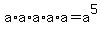 a%2Aa%2Aa%2Aa%2Aa+=+a%5E5