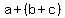 a%2B%28b+%2B+c%29