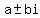 a+-bi