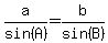 a%2Fsin%28A%29=b%2Fsin%28B%29