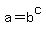 a=b%5Ec